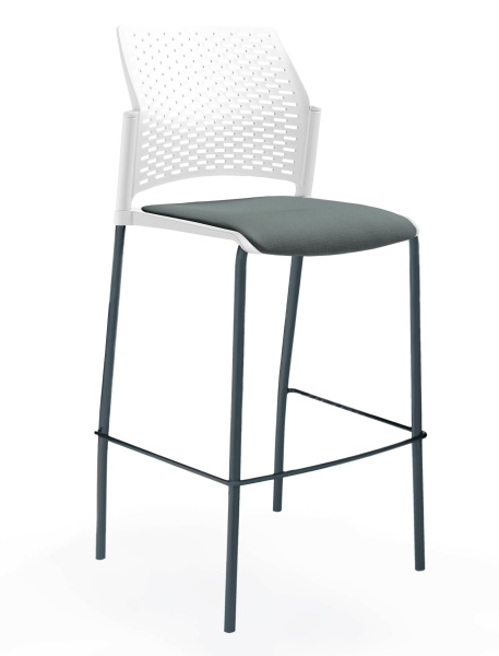 Стул барный Rewind ЦБ-00016927 Серый/Белый (Серый/Белый)