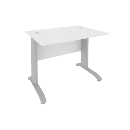 Стол письменный Riva ПЛ.СП-1 1000x720x750 (Белый/Металлик)