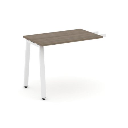 Брифинг-приставка SN-6A.BR-003 (980х600х750) (Вяз Благородный/Металл Белый)