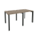 Рабочая станция на П-образном м/к Onix O.MP-RS-2.0.8 1560x800x750 (Тиквуд Темный/Белый Металл)