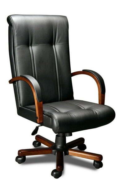 Кресло PARIS A LAGUNA кожа (Черный)