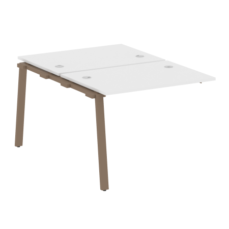 Проходной наборный элемент рабочей станции Metal System Style БА.ПРС-СП-2.1 1000x1475x750 (Белый/Мокко металл)