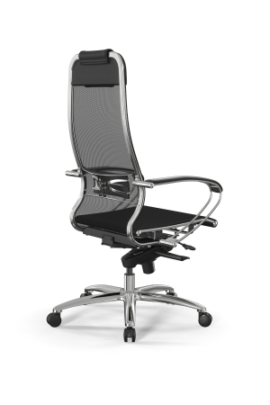 Кресло для руководителя Метта Samurai L1-1K - TS /Uc00/Nc00/K2cL(M06.B31.G04.W03) (Черный)