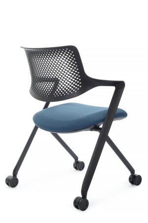 Кресло Dream-F D2202-2 Черный/Синий (Черный/Синий)