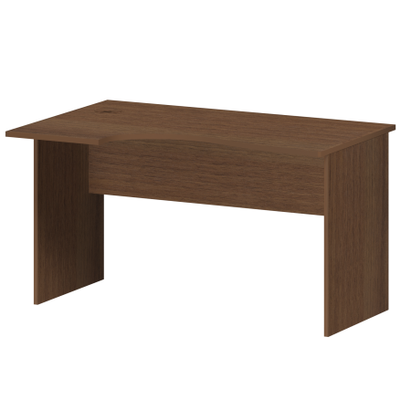 Стол эргономичный левый Арго А-200.ЛВ 1400x900x760 (Орех)