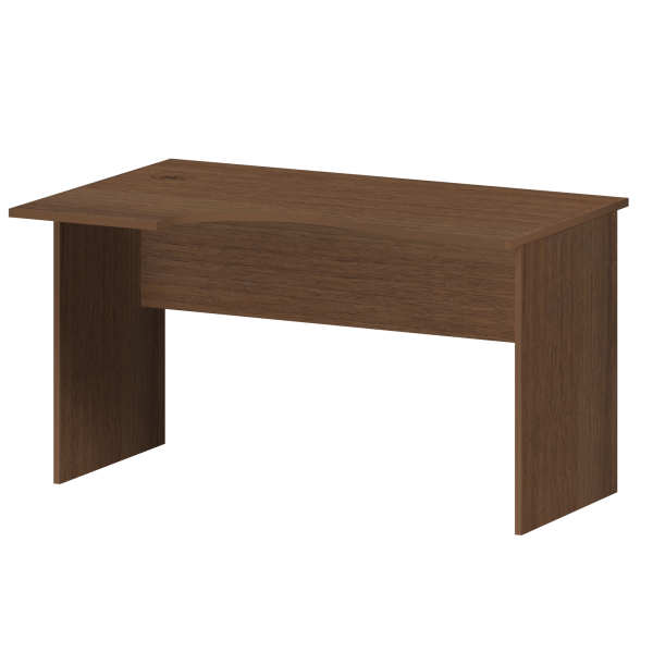 Стол эргономичный левый Арго А-200.ЛВ 1400x900x760 (Орех)