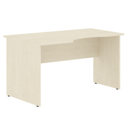 Стол криволинейный Имаго СА-2 Л 1400x900x755 (Клен-металлик)