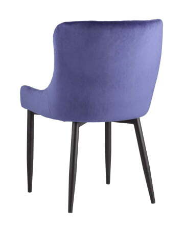 Стул Ститч велюр синий (Стул Ститч королевский синий)