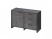 Тумба для документов для документов Festus FB-12-01.G 1222x460x806 (Хромикс Белый/Камень Пьетра Гриджиа черный)