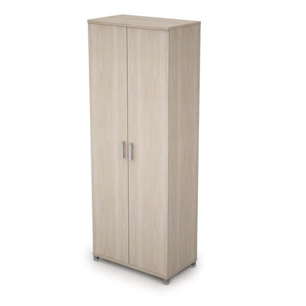 6Ш.013.1 Шкаф для одежды (800x450x2116) (Шамони светлый)