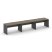 Рабочая станция 1 сторонняя SN-D.ORS-044 (4740х700х750) (Тиквуд Светлый/Антрацит)