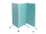 Ширма медицинская MB S (Бирюзовый)