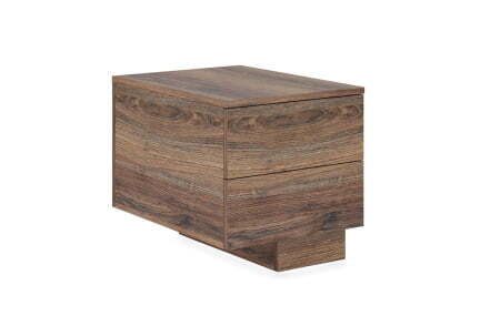 Тумба опорная 2 ящика/ левая Era JR201SX 452x600x480 (Грецкий орех)