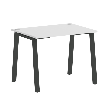Стол письменный VR.SP-3-98.A 980х720х720 (Белый/Антрацит Металл)