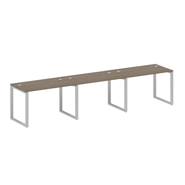 Рабочая станция Metal System Style БО.СМ-3.2 3600x720x750 (Вяз/Серый металл)