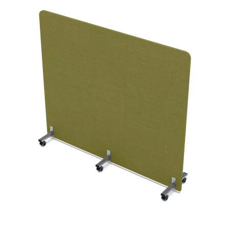 Акустическая мобильная перегородка SOFTOffice 011.МП.1614 1600x377x1400 (Kiwi)