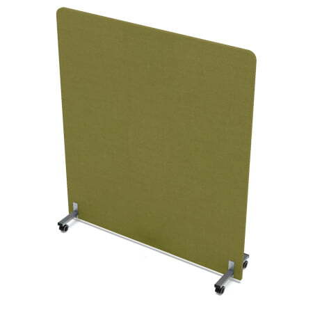 Акустическая мобильная перегородка SOFTOffice 011.МП.1316 1400x377x1600 (Kiwi)