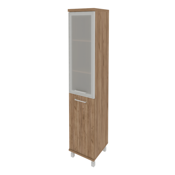 Шкаф First KSU-1.2R Пр 400x430x2060 (Дуб Табак)