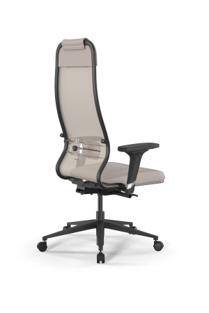 Кресло для руководителя Метта SynchroSit 10 B1-115D - X2+Extra /Um00/Wm12/D02P(M23.B11.G19.W02) (Светло-бежевый)