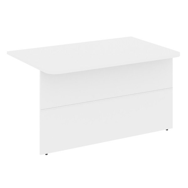 Модуль прямой низкий 1 380 Onix О.R-MP.N-138 1380x900x750 (Белый Бриллиант)