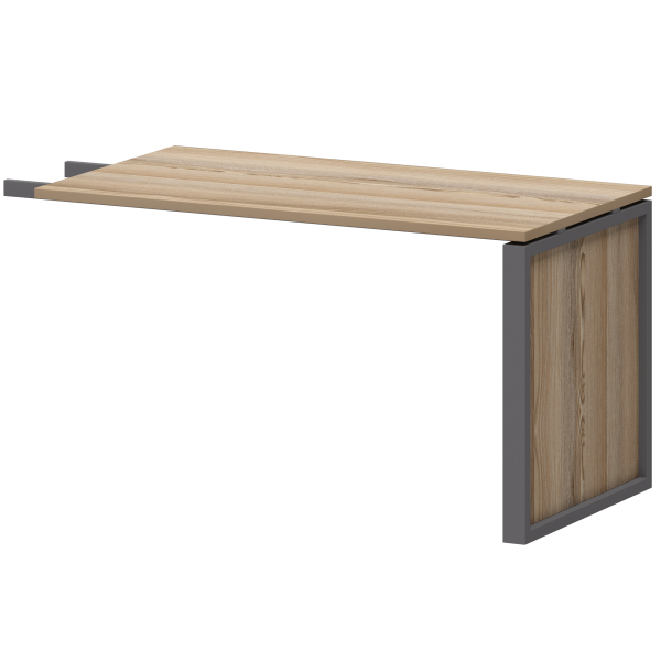 Конференц-приставка Аргентум-М НТМ-735 1350x730x750 (Дуб сафари/Антрацит)