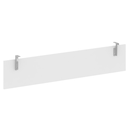 Царга для стола руководителя L1800мм Б.ЦС-5 1650x18x320 (Белый/Серый металл)