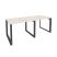Рабочая станция на О-образном м/к Onix O.MO-RS-2.1.8 1960x800x750 (Тиквуд Темный/Белый Металл)