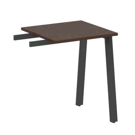 Приставной элемент Metal System Style БА.ПР-1 600x600x750 (Венге Цаво/Антрацит металл)