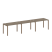 Рабочая станция на 3 раб. места Metal System Style БП.СМ-3.2 3600x720x750 (Дуб Наварра/Серый металл)