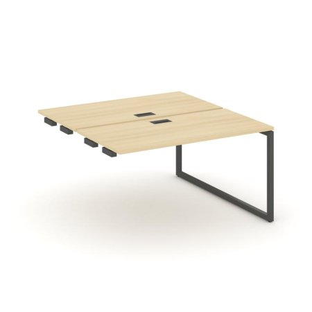 Стол-приставка к опорным элементам SN-4O.DPRS-013 (1380х1432х750) (Акация Лорка/Металл Антрацит)