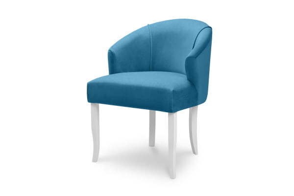 Стул-кресло Nikole (590x670x820) Голубой (Голубой)