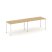 Рабочая станция 1 сторонняя SN-4P.ORS-002 (2360х600х750) (Тиквуд Светлый/Металл Антрацит)