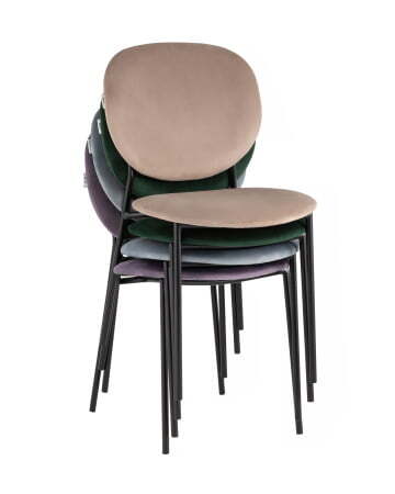 Стул Стенли велюр коричневый (Стул Стенли коричневый)