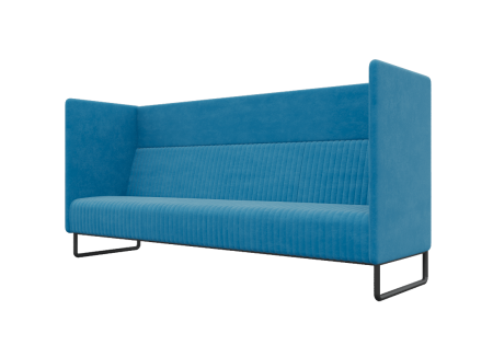 Диван трехместный BROS-3 (Forward 785/Металл Черный)