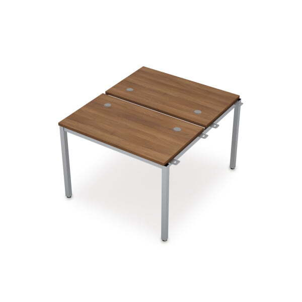 6МБН.267 Сдвоенные бенч-системы, начальный модуль (1000x1235x750) (Шамони темный/Алюминий матовый)