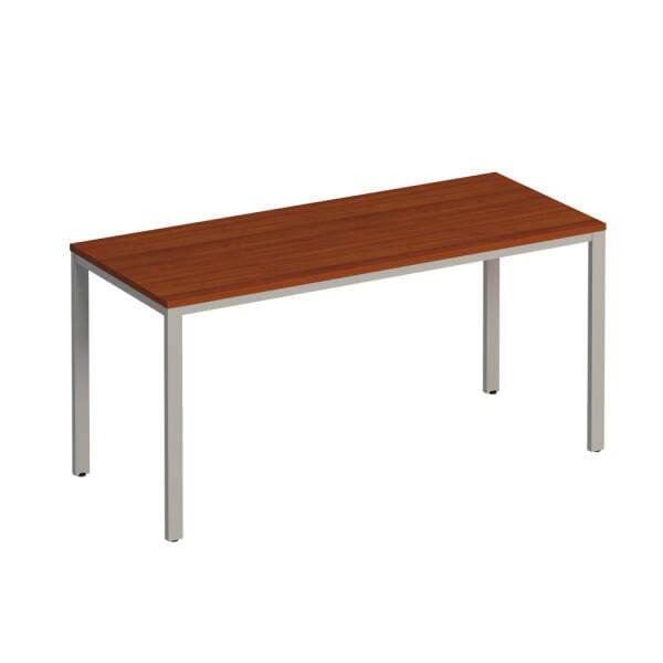 Стол письменный на металлокаркасе  Комфорт МП2 К 163 1600x670x750 (Французский орехСерый)