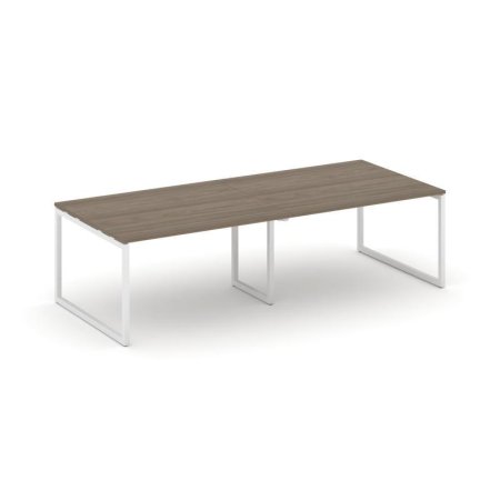 Стол переговорный SN-4O.SPRG-043.3 (2760х1180х750) (Вяз Благородный/Металл Белый)