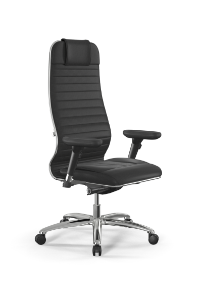 Кресло для руководителя Метта Samurai L1-4D - Infinity /Uc02/Wm06/D13P(M26.B31.G20.W03) (Черный)