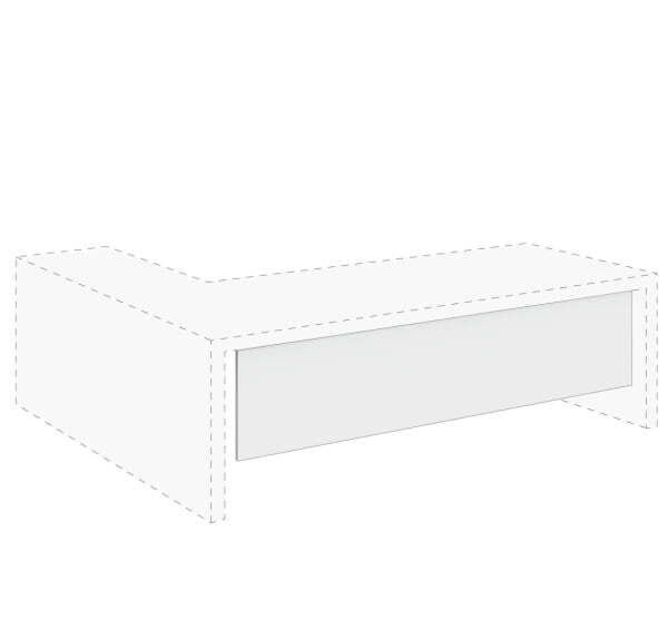 KYO Передняя панель (Белый/Глянец)