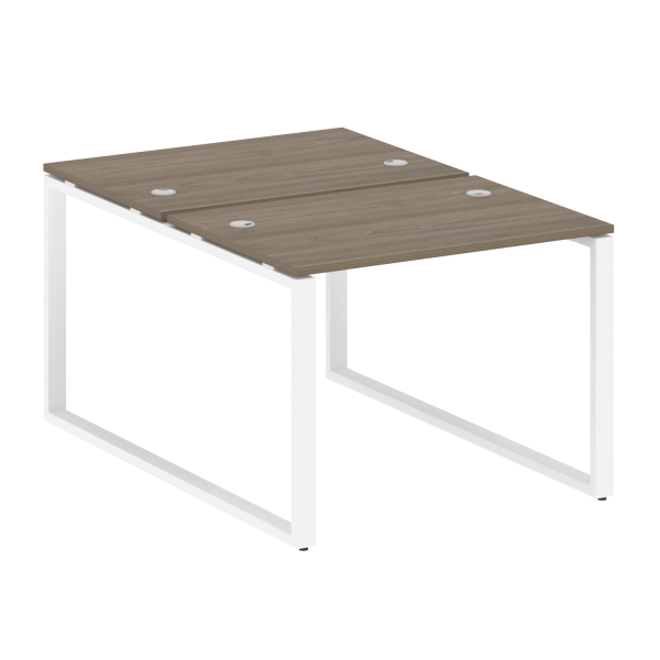 Рабочая станция Metal System Style БО.РАС-СП-2.1 1000x1475x750 (Вяз/Белый металл)