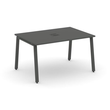 Стол переговорный SN-6A.SPRG-001 (980х980х750) (Антрацит/Металл Антрацит)