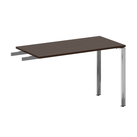 Брифинг-приставка БП.ПР-4 1200x600x600 (Венге Цаво/Нерж. Сталь)