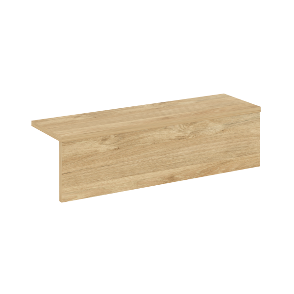 Накладка прямая низкая на 2 модуля О.R-F.MP.V-78 Onix О.R-NP.N-78.2 1100x327x297 (Тиквуд Светлый)