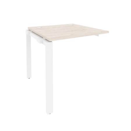 Наборный элемент рабочей станции на П-образном м/к Onix O.MP-1.NRS-0.8 780x800x750 (Денвер Светлый/Белый Металл)