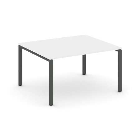 Стол переговорный SN-6P.SPRG-032.3 (1180х1180х750) (Белый/Металл Антрацит)