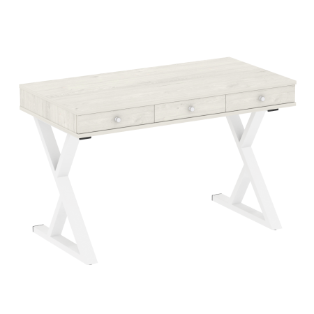 Компьютерный стол VR.SP-1-118M 1180x600x750 (Дуб Наварра/Белый Металл)