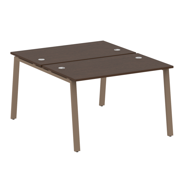 Рабочая станция Metal System Style БА.РАС-СП-2.2 1200x1475x750 (Венге Цаво/Мокко металл)