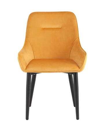 Стул Диана велюр оранжевый (Стул Диана оранжевый)