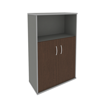 Шкаф Riva А.СТ-2.1 770x365x1215 (Венге-Металлик)