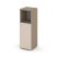 Шкаф средний узкий правый ES.SU-2.1 (R) (400х420х1207) (Латте/Тиквуд Светлый)